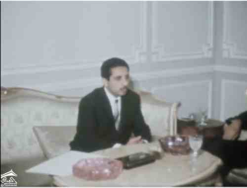محمد صالح عولقي وزير الدفاع اثناء زيارته مصر ولقاءه بالرئيس جمال عبدالناصر 1969م