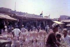 صوره لسوق الفخار في الشيخ عثمان في الستينات من القرن الماضي